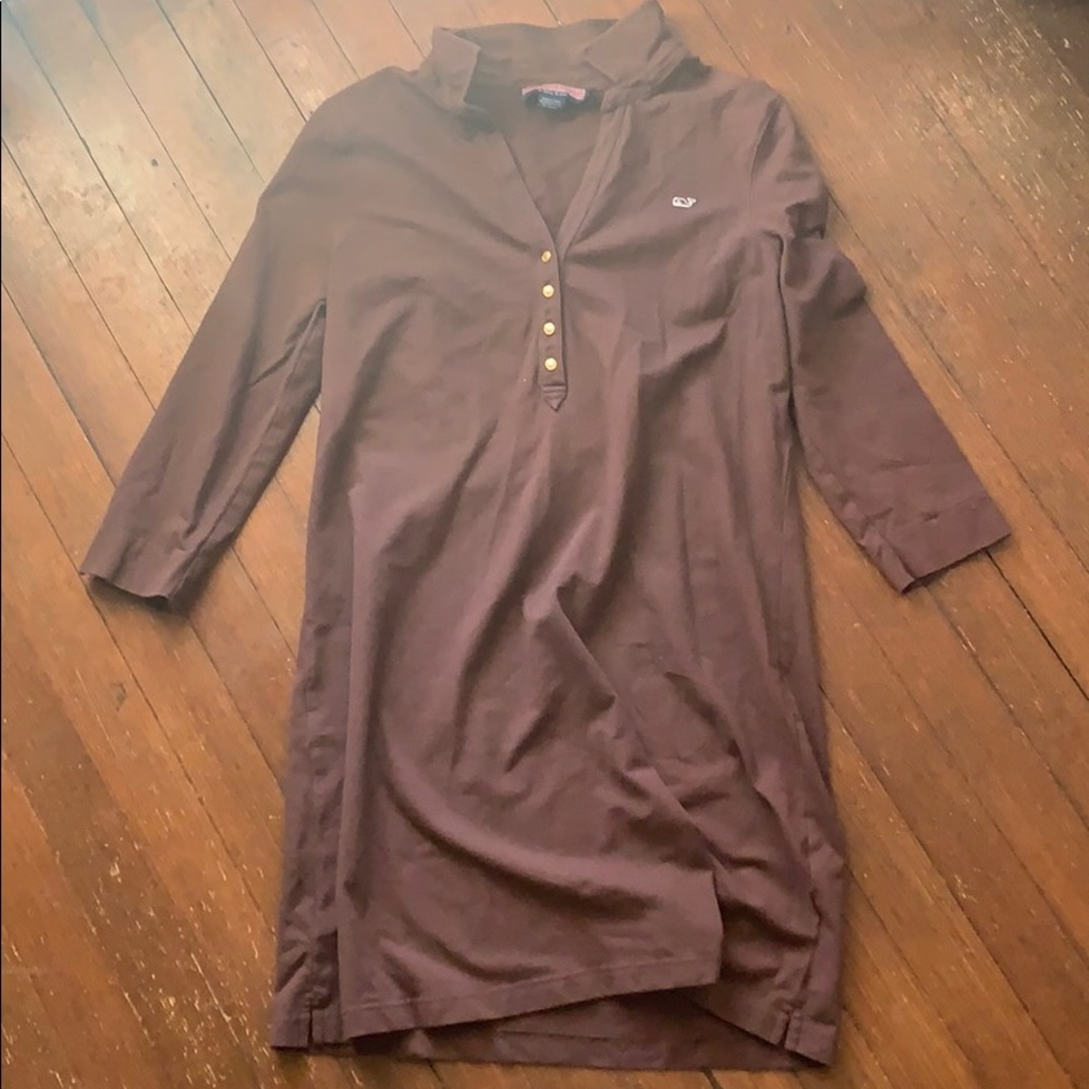 Polo Dress. 3/4 sleeve